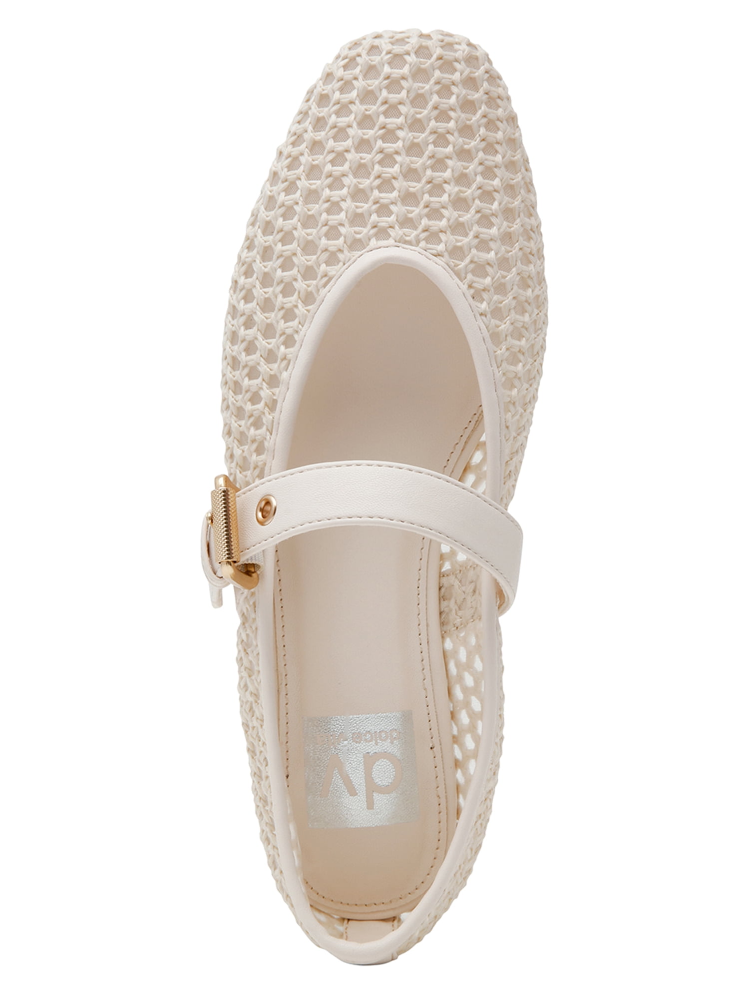 DV Dolce Vita Women's Mulaney Woven Mary Jane Flat