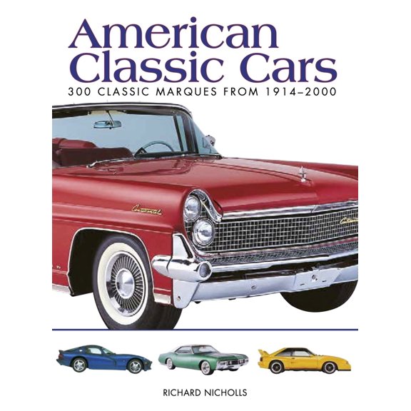 Pre-Owned Mini Encyclopedias American Classic Cars: 300 Classic Marques from 1914-2000, (Paperback)