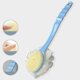 thumbnail image 1 of Back Bath Brush Tied Bath Flower For Dual Purposes Of Brushing And Showering With Long Handle And Soft Fur, 1 of 5