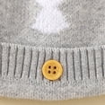 thumbnail image 4 of JAJAHO Baby Girls Easter Bunny Bodysuit Adjustable Straps Knitted Cute Rabbit Design Summer Toddler Girl Romper Clothes 0-18M Trendy Onesie, 4 of 9