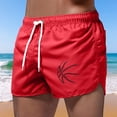 thumbnail image 3 of CONZONE Mens Swim Trunks Casual Graphic Y2K Board Shorts for Men Elastic Waist Drawstring Lightweight Quick Dry Summer Beach Swim Shorts, 3 of 6