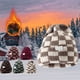 thumbnail image 5 of Sombrero de lana para invierno, Chaqueta de punto grueso, Cuello alto, Diseño cuadriculado, Para mujeres y hombres, Capa térmica, Lana suave, Para frío intenso, Accesorio de temporada\ Blahzhy, 5 of 8