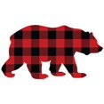 thumbnail image 3 of CafePress - Buffalo Plaid Bear - 15 oz Ceramic Large White Novelty Mug, 3 of 4