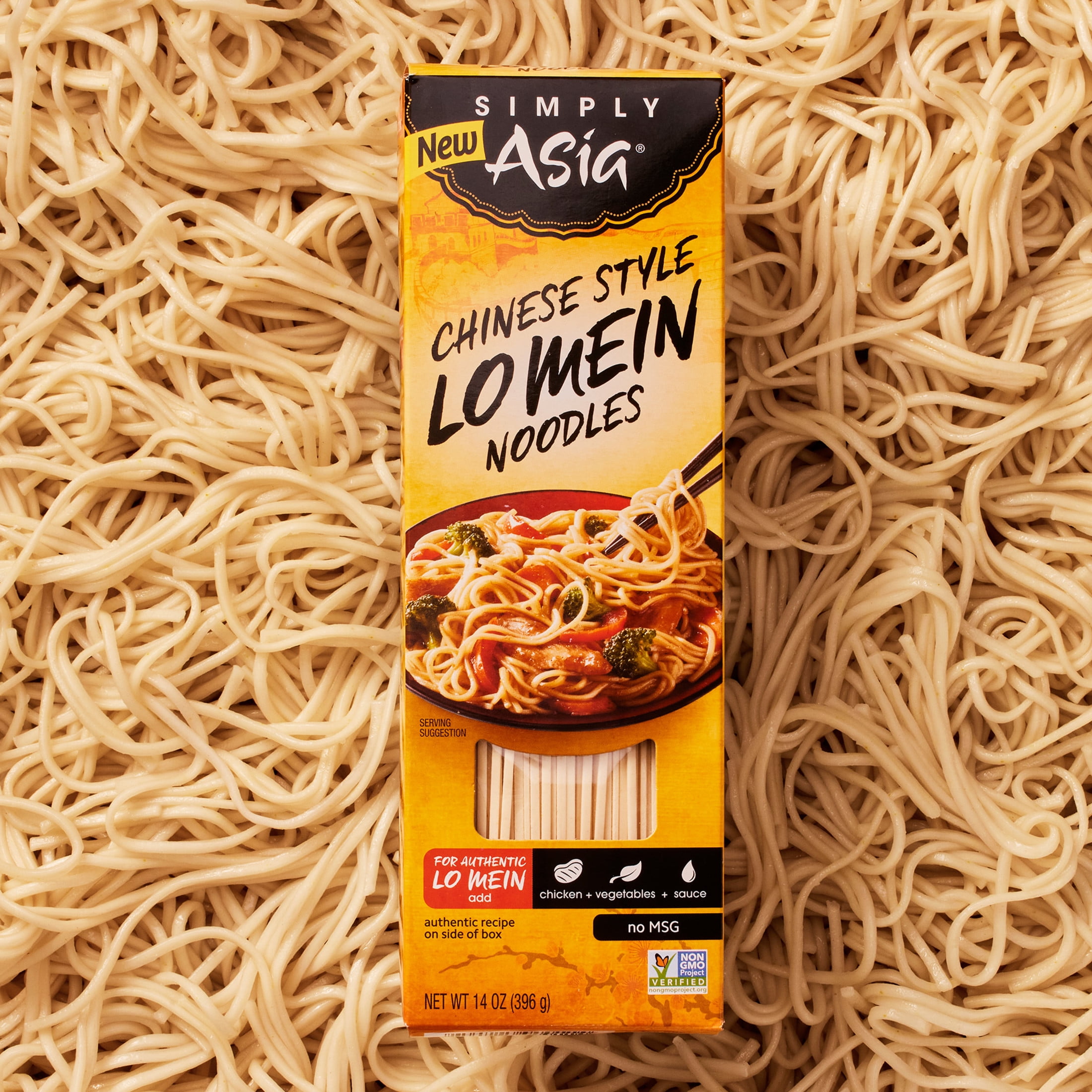 Simply Asia Chinese Style Lo Mein Noodles, 14.0 oz Box