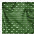 thumbnail image 4 of Soimoi Green Rayon Crepe Fabric Bow & Stripe Decor Fabric Printed Yard 46 Inch Wide, 4 of 5