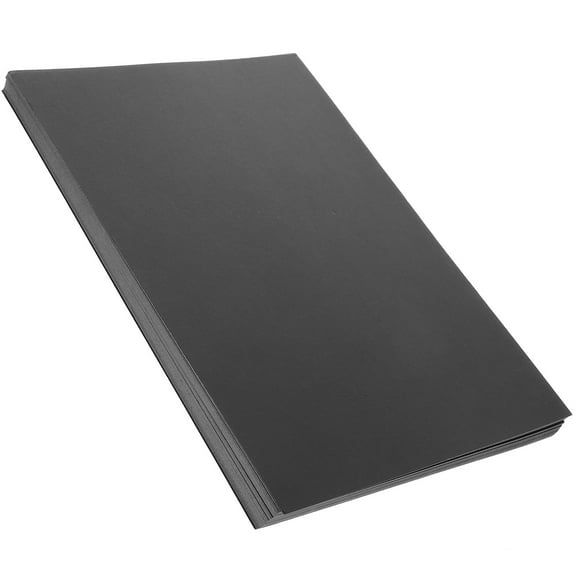 Masteelf Black Painting Paper for Kids and Artists with Smooth Surface Great for Acrylic Watercolor Sketch 50 Sheets
