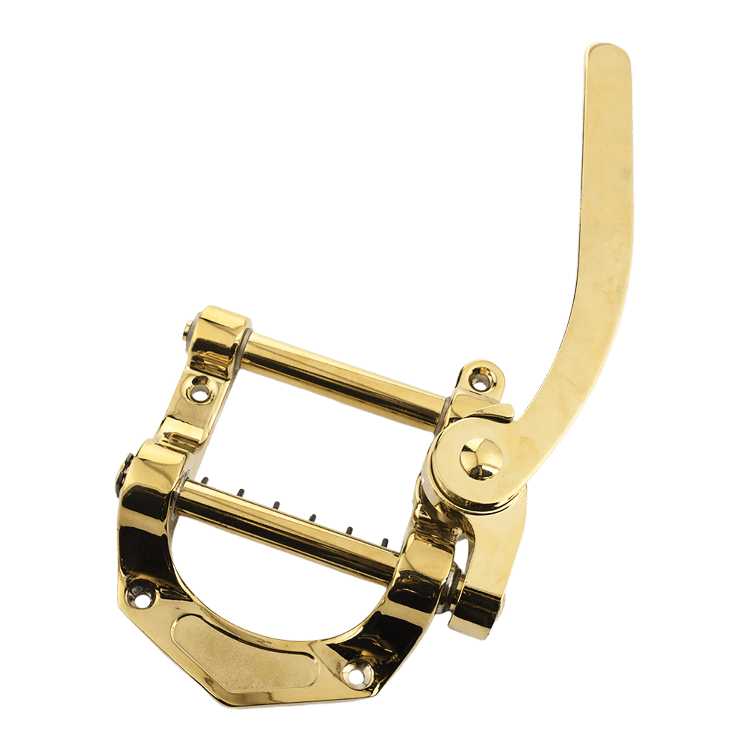LOOKSEVEN Electric Guitar Tremolo Vibrato Tailpiece Bridge for Les Paul Tele SG Style Flat Top - Gold