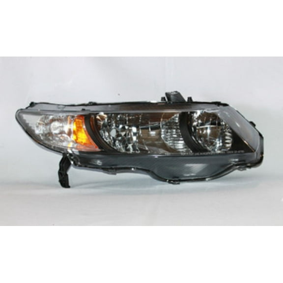 TYC 20-6735-91 Headlight Lens Housing Fits 2010 Honda Civic