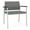 Asteroid, variant on Avon Reception Waiting Oversize Chair UPH Seat Back / Silver Steel / Blue
