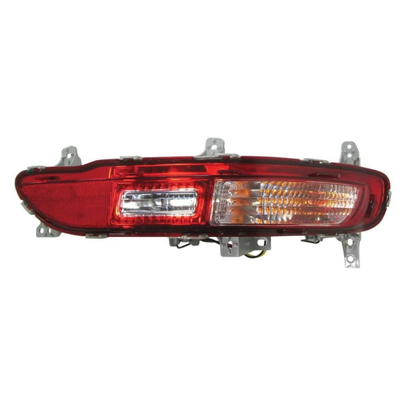 KAI New CAPA Certified Standard Replacement Passenger Side Back Up Light Assembly, Fits 2017-2019 Kia Sportage