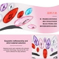 thumbnail image 2 of Glamorous Rhinestone Face Gems for Parties and Festivals - Stunning Tear Drop Stickers for Eye Makeup, Available in Various Colors and Styles - Model SY005-2, 2 of 6