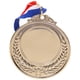 thumbnail image 3 of Medalla 5 2 Cm Ganadores Metal Plateado para Competiciones Fiesta (Plata), 3 of 5