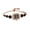 Black, variant on Women Rhinestone Bracelet Watch Small Square Dial Analog Quartz Wrist Watch Love Heart Chain Ladies Dress Watch with Adjustable Strap