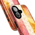 thumbnail image 2 of Warm Sunset Watercolor Phone Case, Abstract Vertical Stripe Design for iPhone 17 16 15 14 13 12 11 Pro Plus Mini, 2 of 6