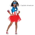 thumbnail image 3 of Disfraz de superhéroe de American Girl para niñas, disfraz de Supergirl para Halloween, Purim, cosplay, 3 of 5