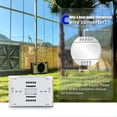 thumbnail image 5 of Smart WiFi Thermostat 4.8 Inch LCD Touch Screen Wireless Heat Pump Thermostat C-Wire Adapter Included, 5 of 5