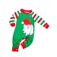 thumbnail image 5 of Family Christmas Pajamas Matching Sets Red Stripe Xmas Holiday Sleepwear Jammies Long Sleeve PJs Outfits, 5 of 5