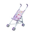 thumbnail image 4 of arctrm Poussette pour Poupée Poussette pour Poupée Jouet Porte-Bébé Chariot Maisonnette Éducative Pliable Violet, 4 of 10
