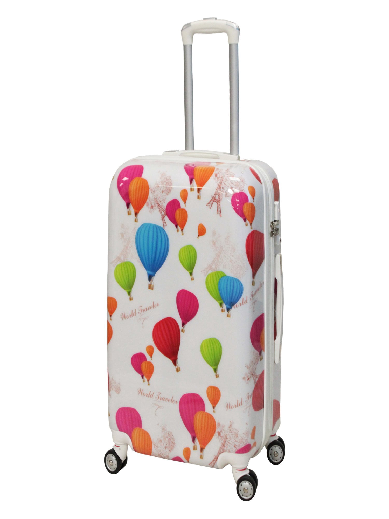 Hot Air Balloon 4 Piece Lightweight Hardside Spinner Luggage Set