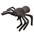 thumbnail image 1 of Peluche de araña negra coleccionable, decorativo, tarántula de ojos grandes, suave., 1 of 4