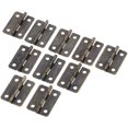 thumbnail image 3 of Hinge Furniture Accessories Jewelry Boxes Decorative Hinge Furniture Fittings for Cabinets 2518mm 10Pcs Antique Cabinet Hinges Rugged and Practical Workmanship (Color : Red Copper), 3 of 6