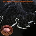 thumbnail image 6 of 6ft Radius Fishing Cast Net Bait Trap Easy Throw Heavy Duty Hand Cast Net with Chain Sinker Bottom Spread, 6 of 7