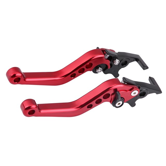 1 Pair CNC Aluminum Alloy Motorcycle Scooter Modification Double Disc Brake Lever