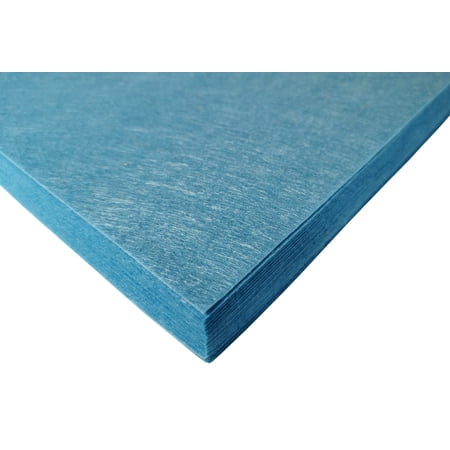 CalCastle Craft 24 pcs Acrylic Craft Felt Sheet 9 X 12 for Crafting School and DIY Projects (Medium Blue)