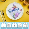 thumbnail image 6 of Shangniulu Table Cloth Napkins Hummingbird Colorful Flowers, Washable Reusable Dinner Napkin, Table Decor for Kitchen, Cocktail Party,Wedding, Banquet, Holiday 2 PCS, 6 of 7