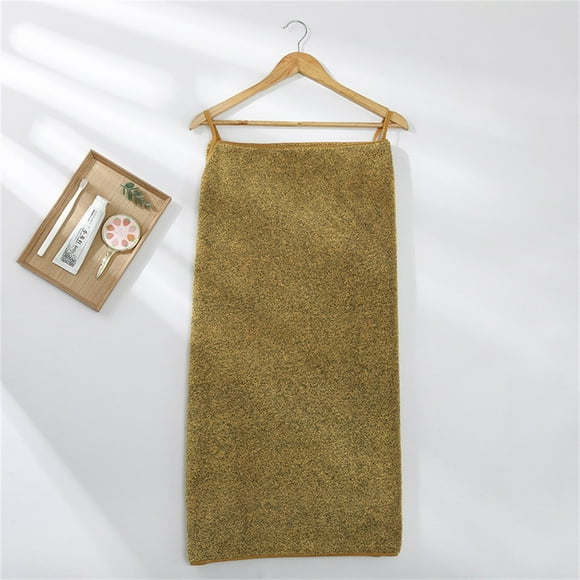Topliu Clearance Items,Ultra Soft Wearable Bath Towel,Plus Size Coral Velvet Absorbent Women's Sling Thickened Bath Wrap Towel Adjust Quick Dry Wearable Beach Spa Bathrobes with,Home Decor Clearance