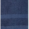 thumbnail image 4 of Linteum Textile Supply Premium Hand Towels (Navy Blue) Absorbent Towel Set with Ring Spun 100% Cotton Material for Hotel, Salon, Gym & More (12-Pack, 16x27 inches), 4 of 4