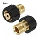 thumbnail image 3 of Billuyoard 2x adaptador para arandela a presión resistente, convierte M22 de 15mm a adaptadora para arandela de alta presión M22 de 14mm Jardín y Patio, 3 of 6