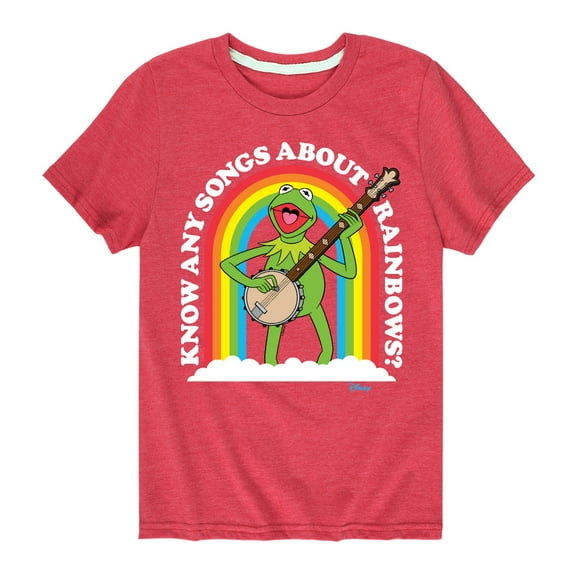 Muppets - Know Any Songs About Rainbows - Toddler And Youth Short Sleeve Graphic T-Shirt