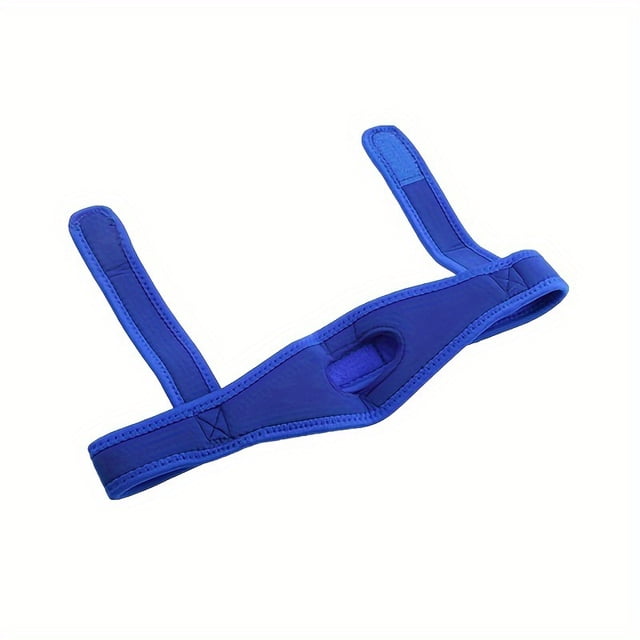 Sangle de Menton Anti-Ronflement - Butée de Ronflement Ajustable pour Dormir / Solution Respirante et Réutilisable pour Arrêter de Ronfler / Dispositif Anti-Ronflement Confortable pour Utilisateurs et Ronfleurs Nocturnes