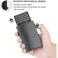 thumbnail image 2 of Slim Airtag Men's Wallet With Money Clip Rfid Blocking Credit Card Holder Simple Smart Wallet For Men With Gift Box (Coffee), 2 of 5