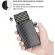 thumbnail image 2 of Slim Airtag Men's Wallet With Money Clip Rfid Blocking Credit Card Holder Simple Smart Wallet For Men With Gift Box (Coffee), 2 of 5