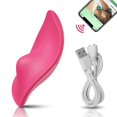 thumbnail image 7 of TLUDA Women Wearable Panty Vibrator Wireless APP Remote Control Vibrating Panty Sex Toys Red, 7 of 7