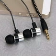 thumbnail image 7 of Soft Nylon In Ear Headphones Good Sound Quality Earphone For Running Gym, 7 of 7