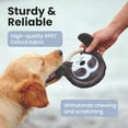 thumbnail image 6 of PAWSPIK Flying Disc Tough Tug-of-War Disc Toy, Sturdy Eco-friendly Recycled Material, Squeaker Toy for Medium and Large Dogs, for Throwing & Fetching (Sleepy Sloth), 6 of 7
