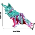thumbnail image 3 of 3D Printed Toy 3D Printed Flexible Nine Stress Relieving Toy Movable Decorative Action Figure To Collect Movable, 3 of 9