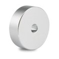 thumbnail image 3 of Mosiee Aluminum Record Turntable Adapter For 7Inch Vinyl Silver Black Center Adapter, 3 of 9