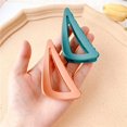 thumbnail image 5 of Southwit 6PCS Medium Frosted Triangle Hair Clips Ponytail Claw Hair Clip French Hair Clips for Thin Hair Styling Hair Accessories Hair Clips for Women, 5 of 5