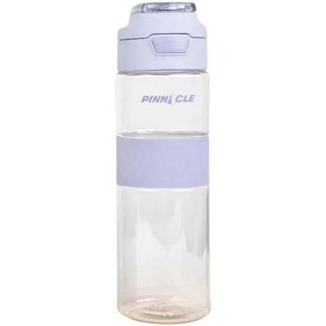 Botella De Plástico Agua Deportiva Termo Agarradera 850ml Lavanda