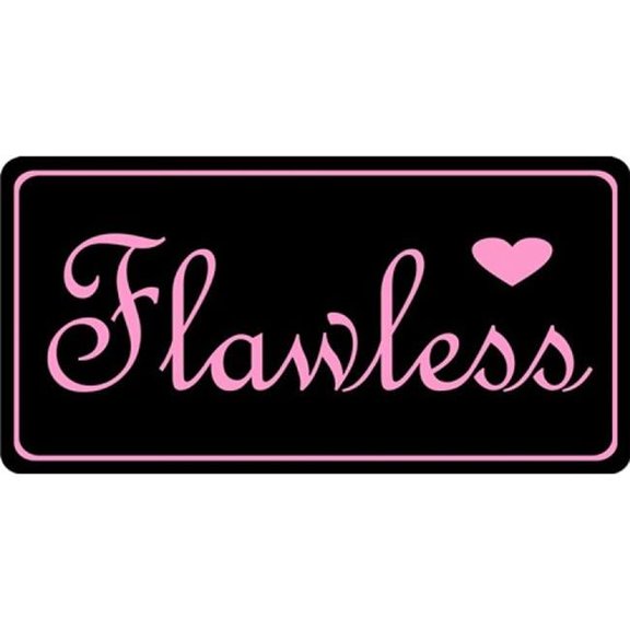 Flawless Photo License Plate