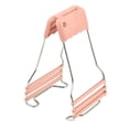 thumbnail image 1 of Pink Kitchen Non-Slip Removable Bowl Handholds Tray Lifter Pink #5w81c, 1 of 6