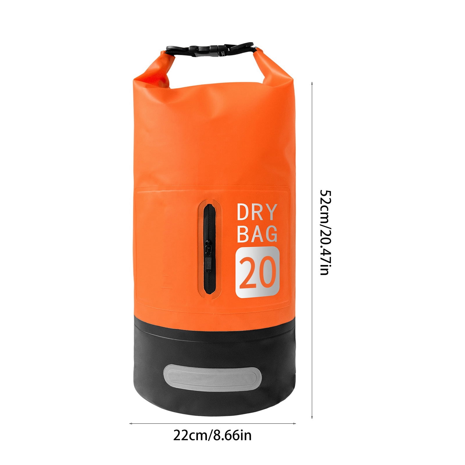 20L Water Proof Storage Bag Dry Bag Water Proof Pack Sacks with Adjustable Shoulder Strap Dry Packs for Hiking Swimming