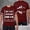 Wine, variant on Men's Summer Short Sleeve DIY Custom T Shirt for Everyday Casual Wear Men’s Tee with Printed Design Ideal for Spring and Summer