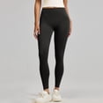 thumbnail image 7 of CHIUNL Wide Leg Yoga Pants for Women, High Waisted Leggings, Tummy Control Workout Pants, Soft Lounge Pants for Gym Yoga Daily Wear (Black L), 7 of 7