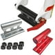 thumbnail image 4 of 4X Soporte para Portaequipajes en El Techo del Coche para Bicicletas Soporte para Montaje en Transporte Soporte para Portabicicletas con Eje Pasante de Liberación Rápida Rojo, 4 of 5