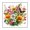 E, variant on B Wall Decals Flower And Grass Cluster Decorative Stickers For Toilets Bathrooms Refrigerators And Living Rooms